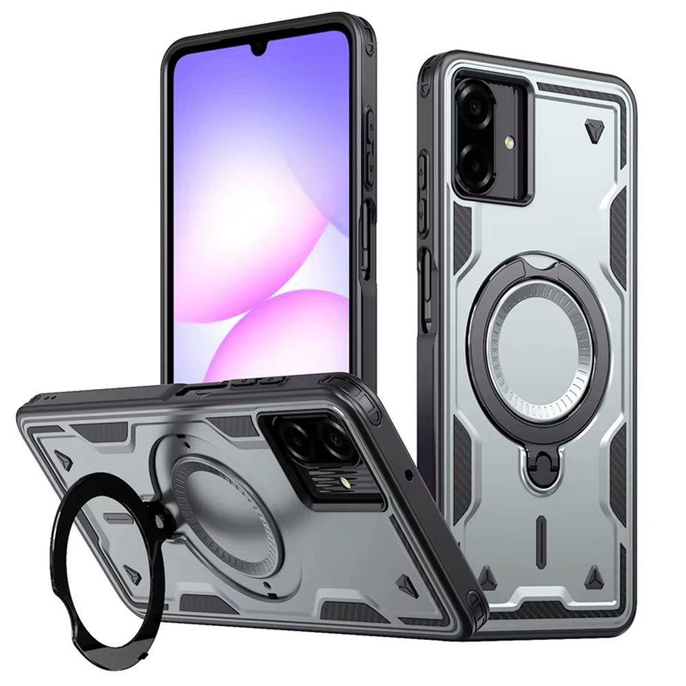 Shockproof Magsafe Kickstand Ring Case for Samsung Galaxy A07 (4G) Shockproof Magsafe Kickstand Ring Case for Samsung Galaxy A07 (4G)